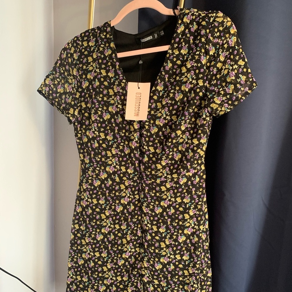 Misguided Floral Dress | with tags